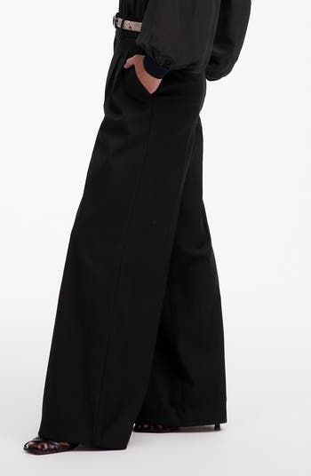 The Harlow Superwide Leg Twill Pants