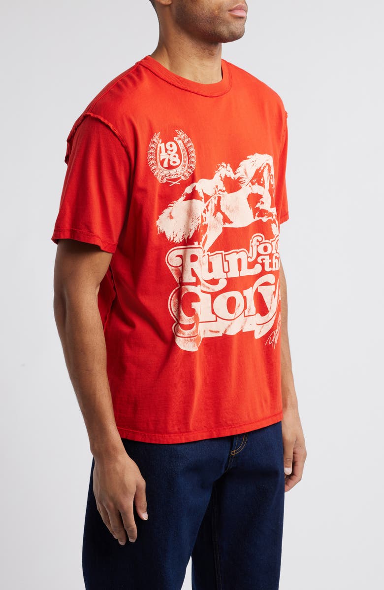 DIET STARTS MONDAY Roses Graphic T-Shirt, Alternate, color, Red