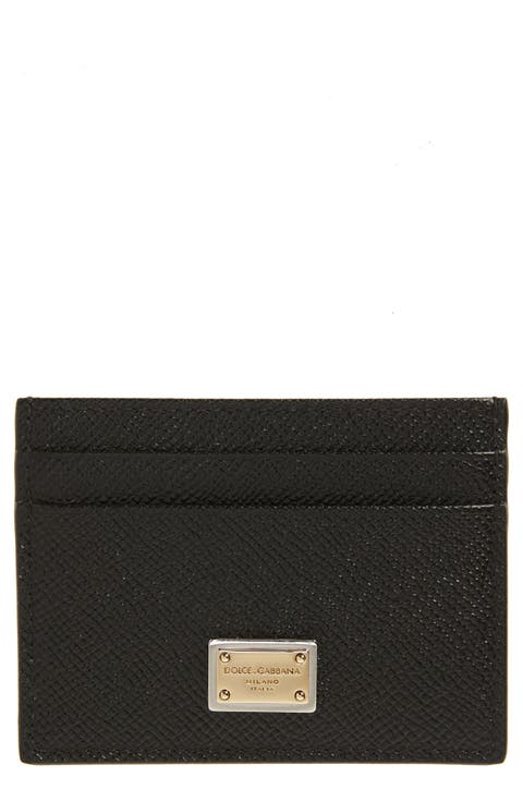DG Placard Calfskin Card Holder