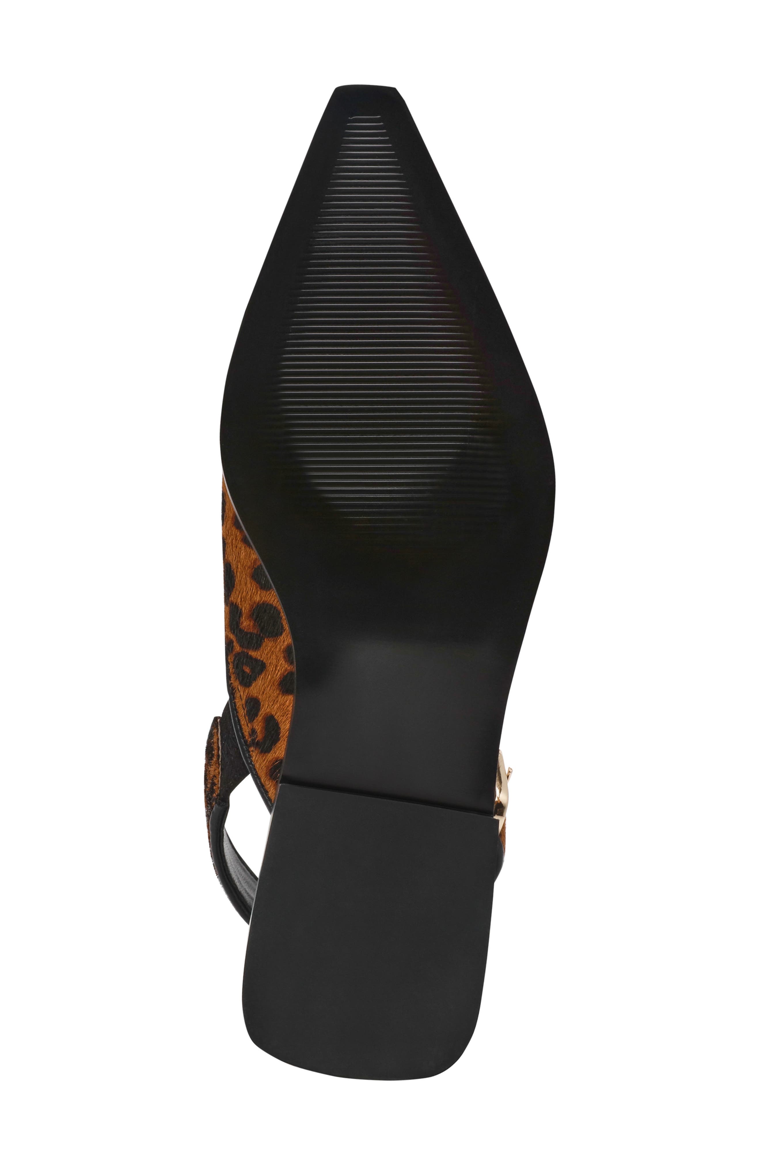 Shay Genuine Calf Hair Pointed Toe Slingback Flat (Women) | Nordstrom