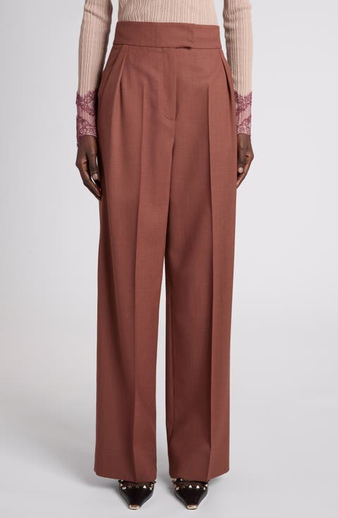 Functional Suiting Wool Trousers