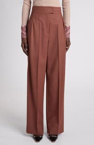 Valentino Garavani Functional Suiting Wool Trousers