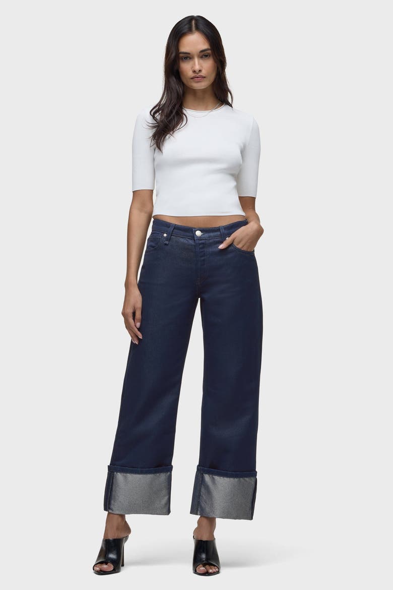 Rosie Wide Cuff, Alternate, color, INDIGO METALLIC
