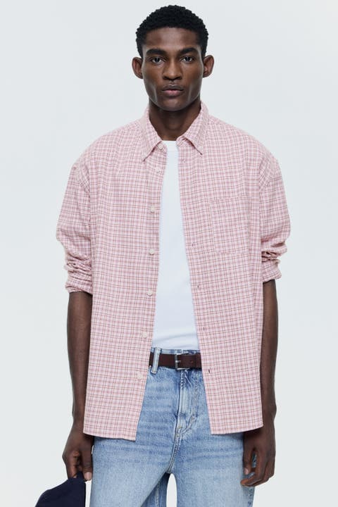 Relaxed-fit cotton shirt