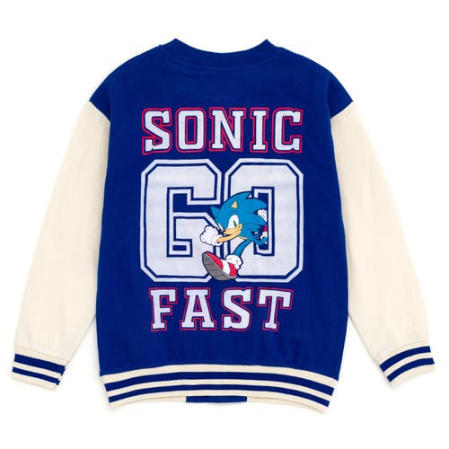 Sega Sonic The Hedgehog Varsity Jacket & Pants Set In Multi