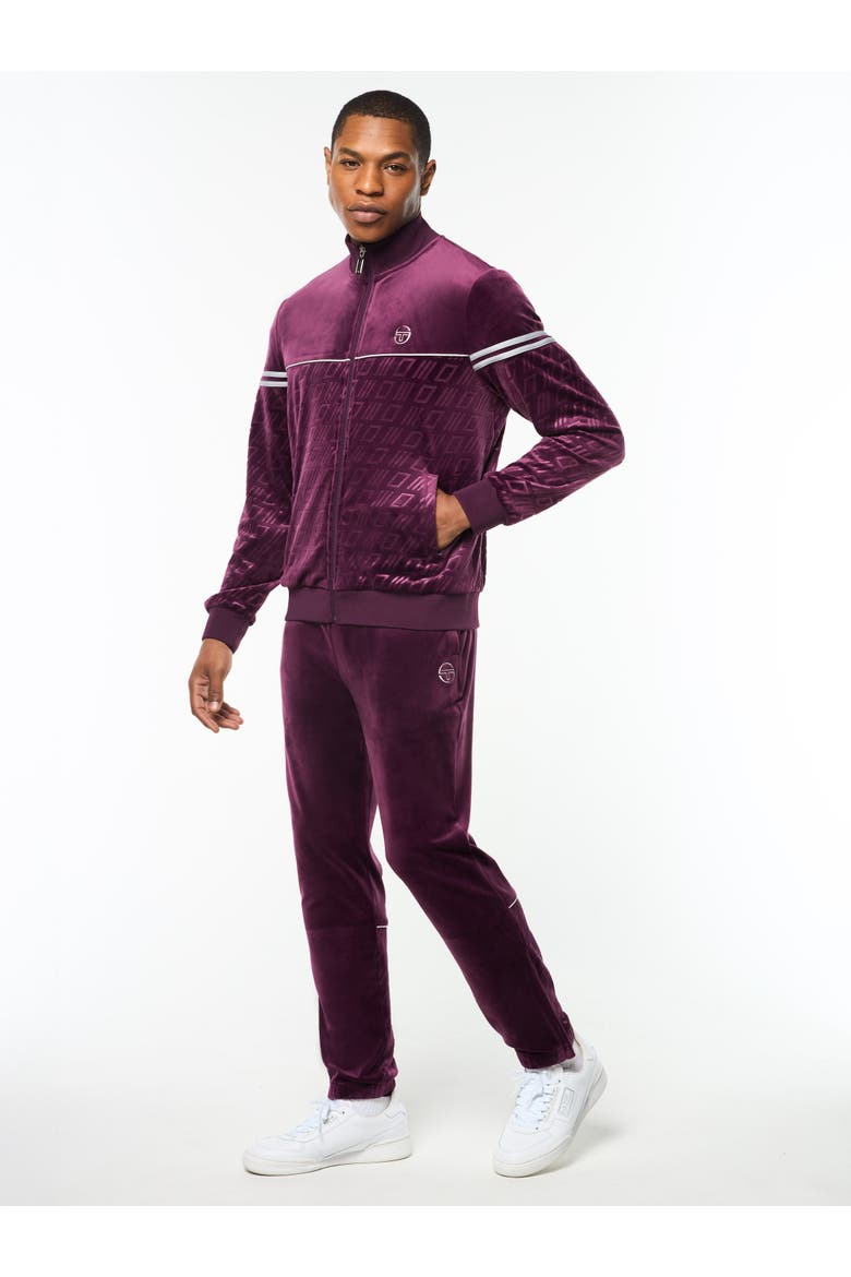 Bandiera Track Jacket, Alternate, color, POTENT PURPLE