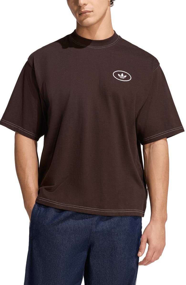 adidas Shoemaker Loose Fit Graphic T-Shirt, Main, color, 