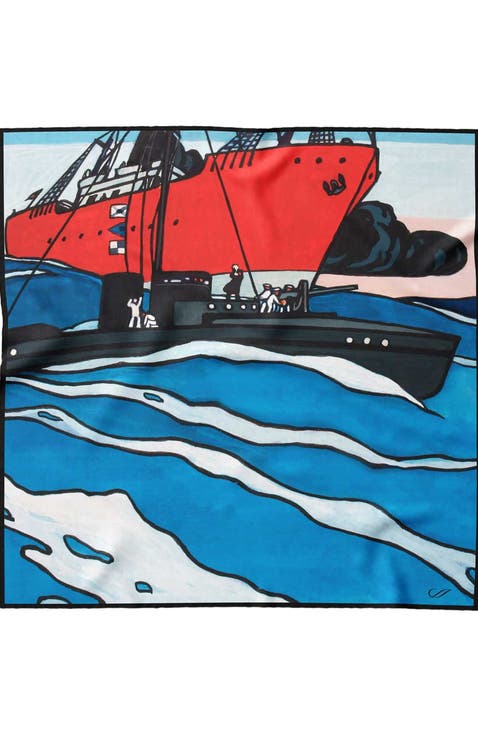 Trieste - Silk Pocket Square for Men