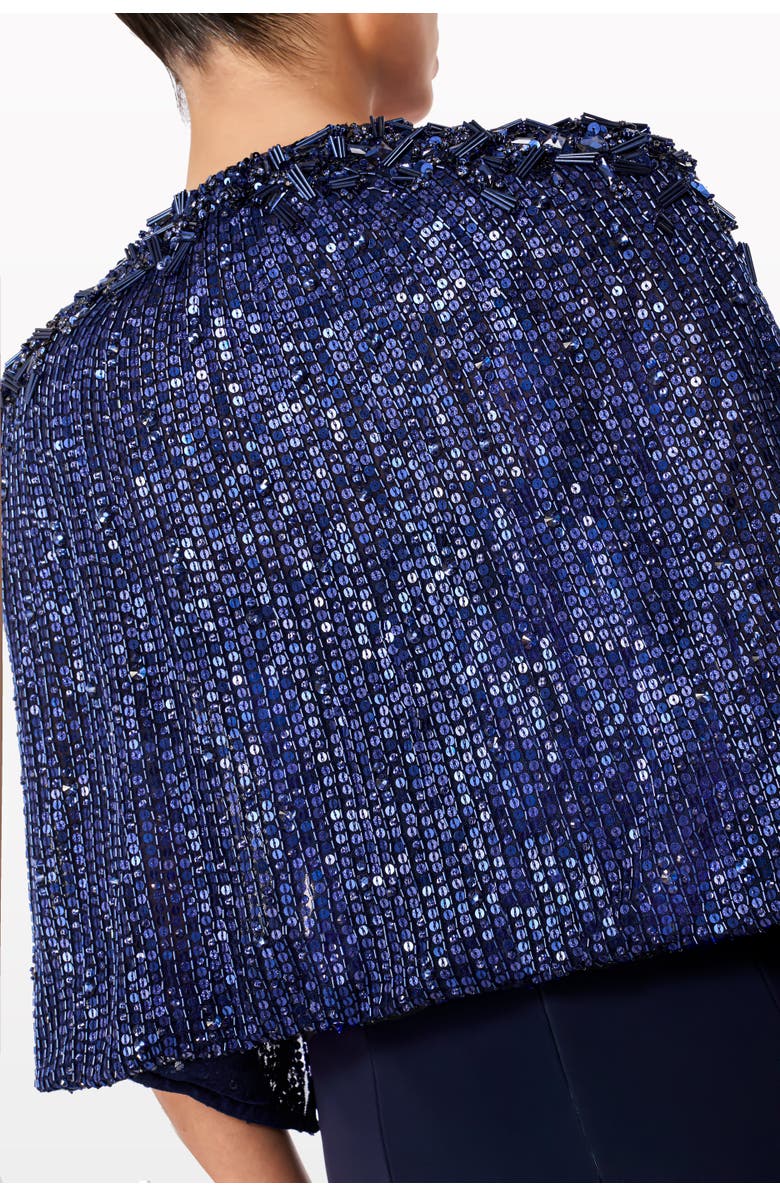 Jenny Packham Mina Jacket, Alternate, color, Sea Dragon