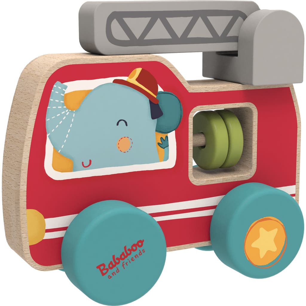 Bababoo And Friends® Elephant Lolo Fire Truck My First Car In Red