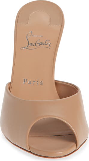 Me Dolly Peep Toe Slide Sandal