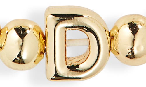 Baublebar Pisa Initial Beaded Stretch Bracelet