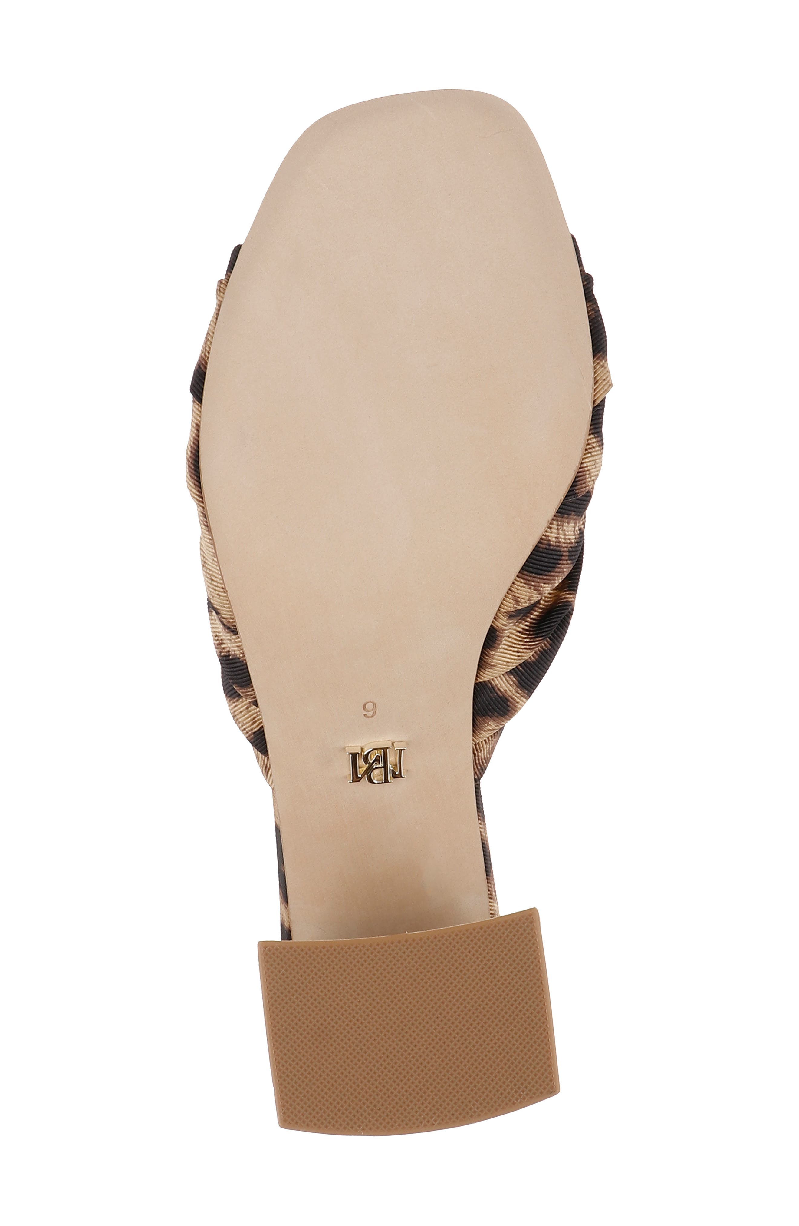 Vayla Slide Sandal, Alternate, color, NATURAL LEOPARD