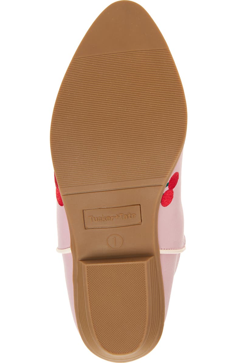 Tucker + Tate Kids' Cher Cherry Embroidered Western Boot, Alternate, color,