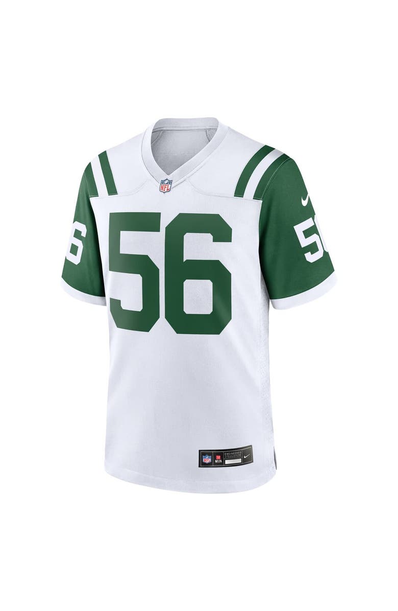 Nike Men's Nike Quincy Williams White New York Jets Alternate Game Jersey, Alternate, color, White