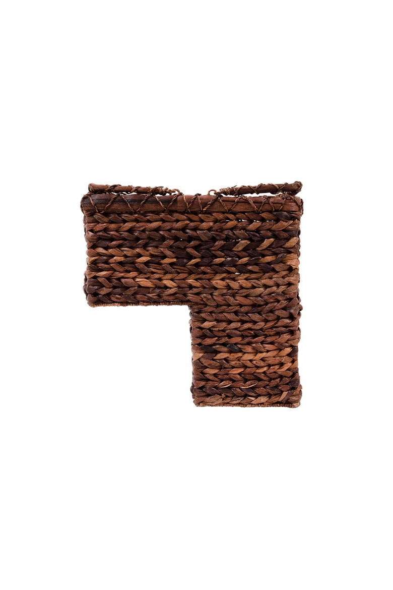 Woven Stair Basket, Main, color, Brown