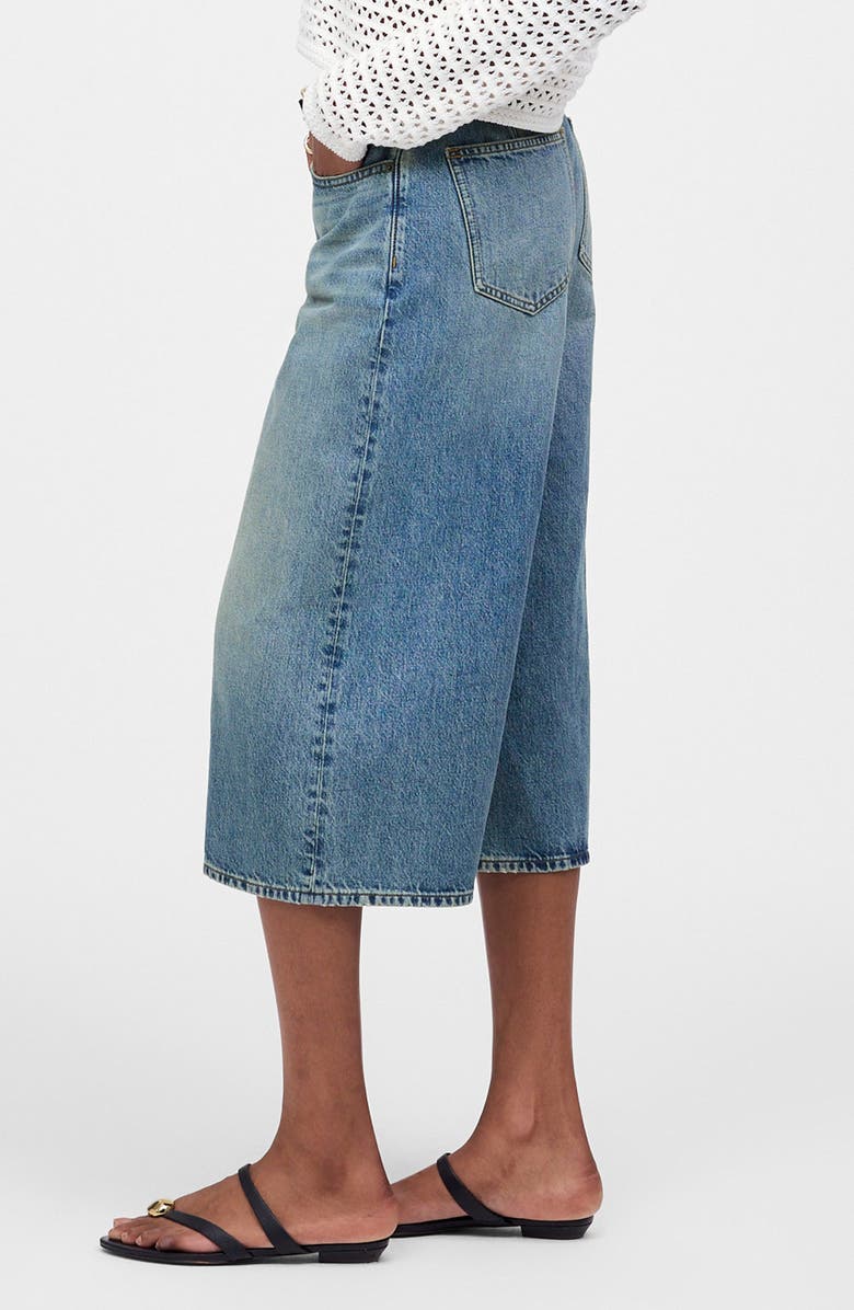 Madewell Denim Culottes, Alternate, color,