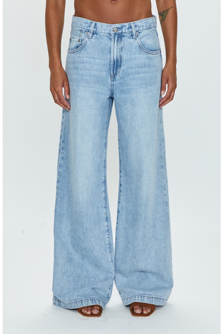 High Waist Wide Leg Jeans, Main, color, CHATEAU