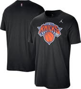 Jordan Brand Men's Jordan Brand Black New York Knicks Statement Edition Essential T-Shirt