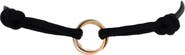 Pre-Owned Cartier Trinity On Cord Bracelet Silk Cord with 18K Tricolor Gold