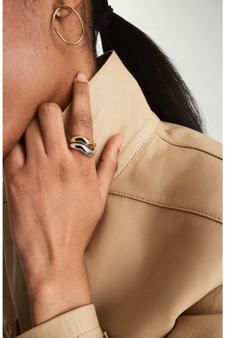 Dôme Figure Ring, Alternate, color, 18K Gold Vermeil