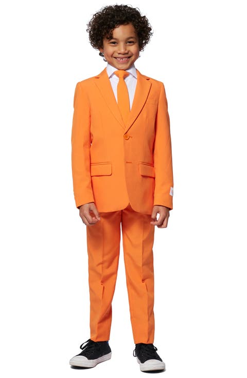 Kids' The Orange Two-Piece Suit with Tie (Toddler, Little Boy & Big Boy)