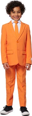OppoSuits Kids' The Orange Two-Piece Suit with Tie
