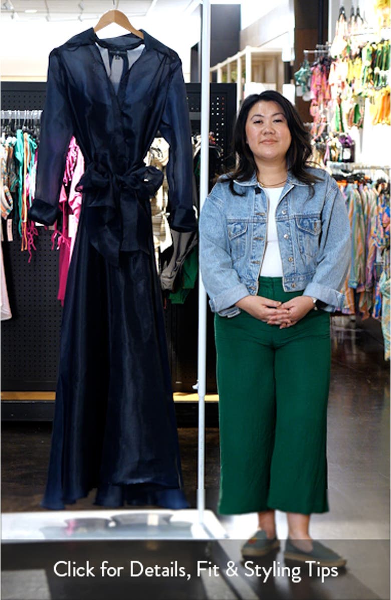 Long Sleeve Organza Dress, sales video thumbnail