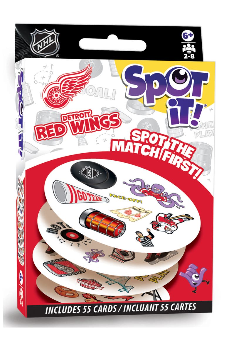 Detroit Red Wings Spot It! Card Game, Main, color, Multicolor