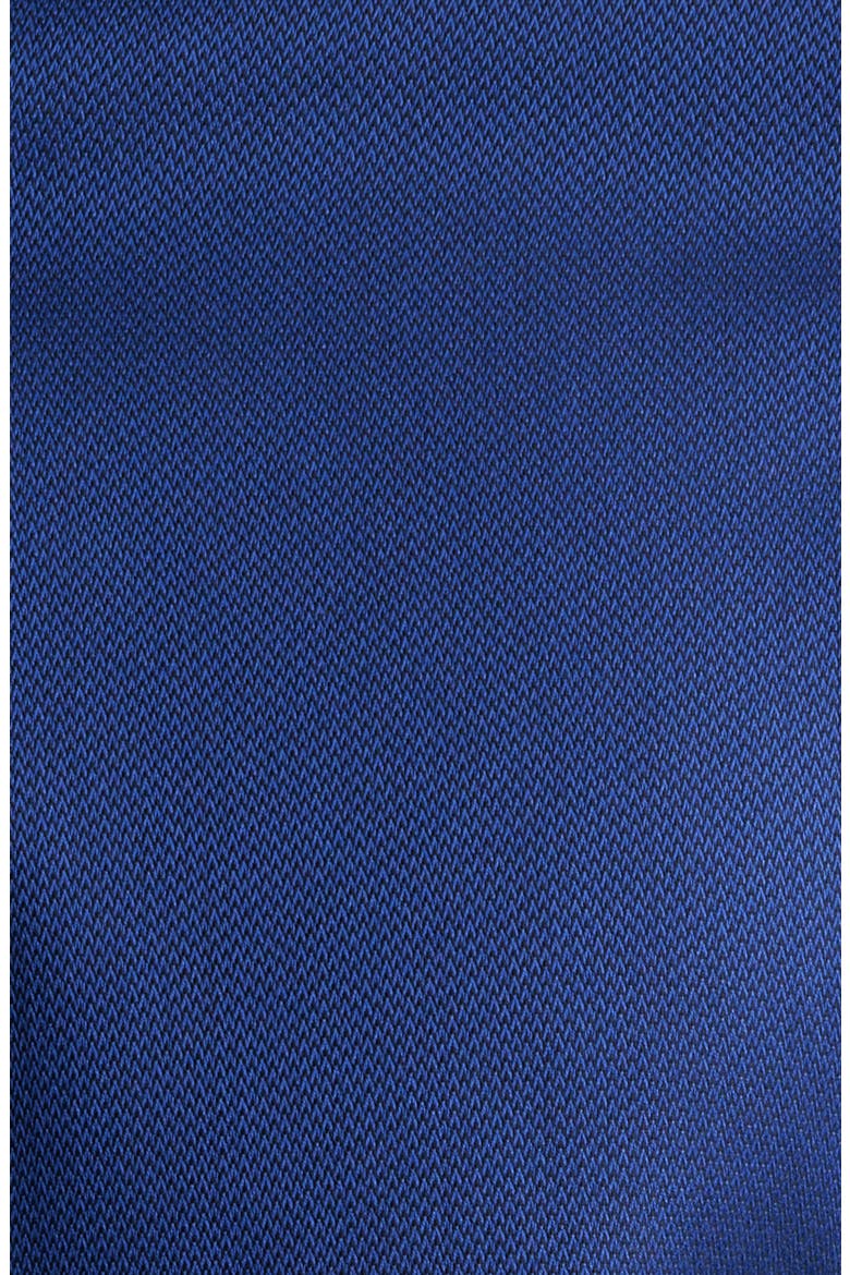 Slim Fit Solid Non-Iron Cotton Dobby Dress Shirt, Alternate, color, NAVY