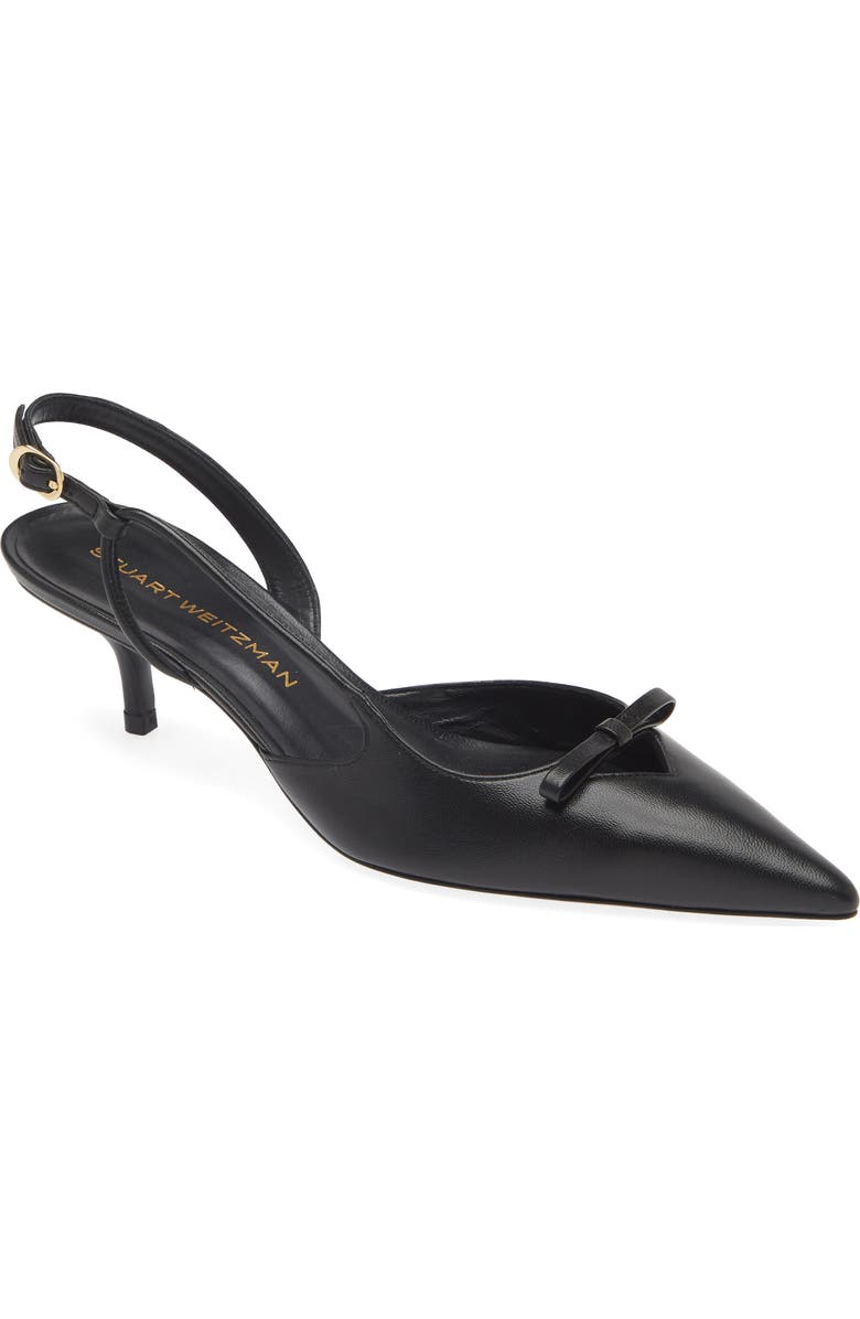Stuart Weitzman Tully Pointed Toe Slingback Pump, Main, color,