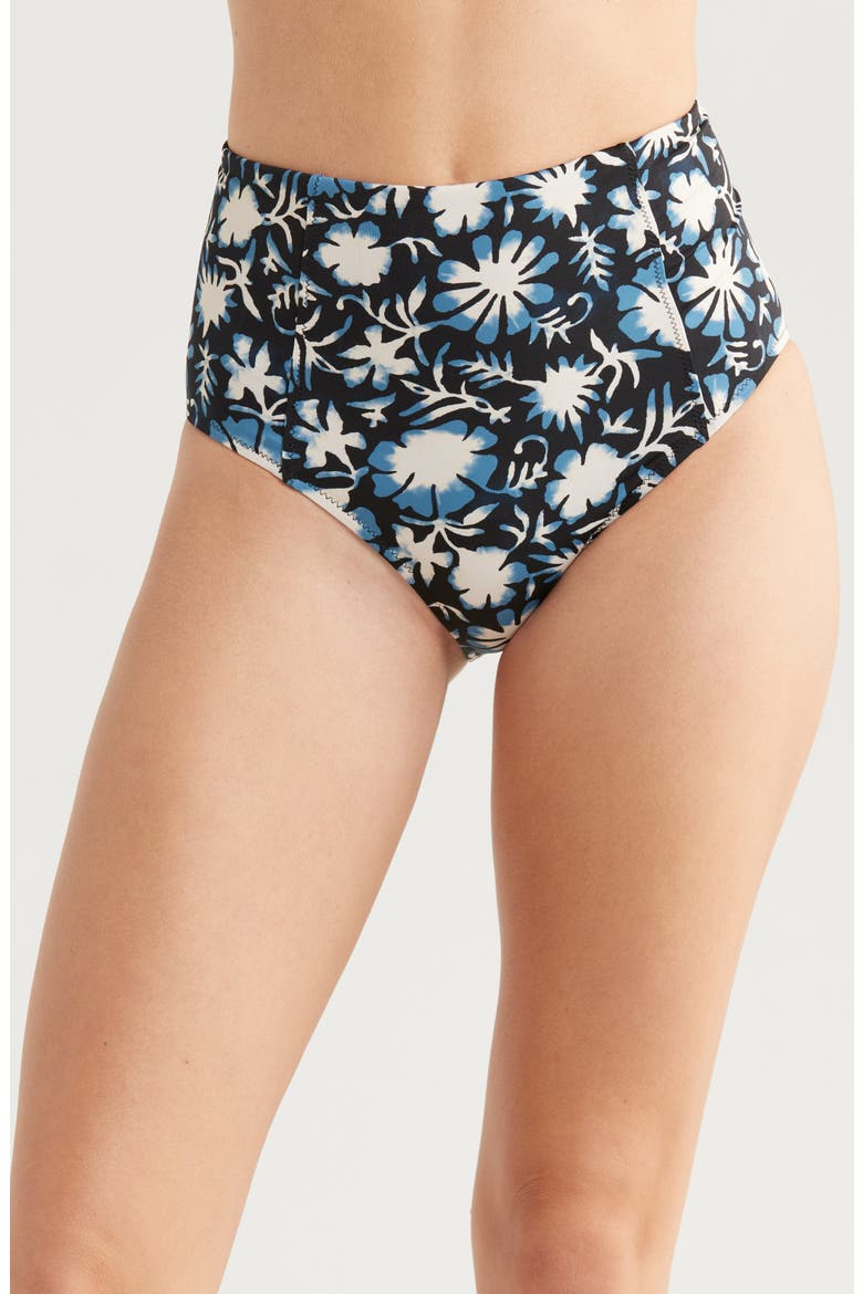 Zahara High Waist Bikini Bottoms, Main, color, SUN PRINT