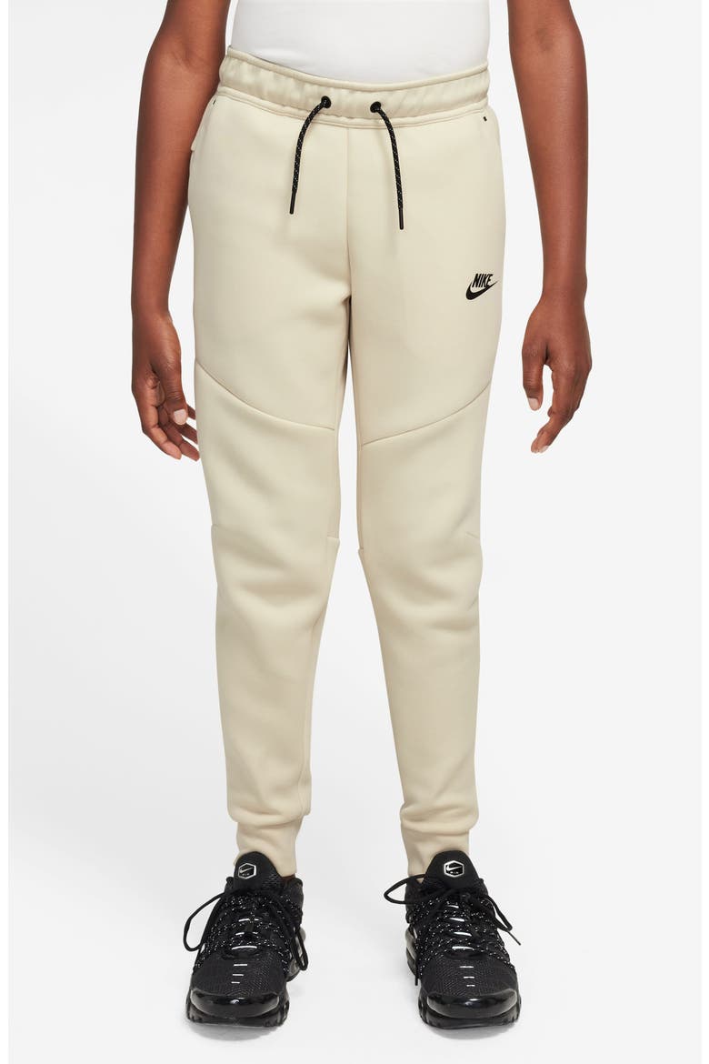 Kids' Sportswear Tech Fleece Joggers, Main, color, LIGHT KHAKI/ KHAKI/ BLACK