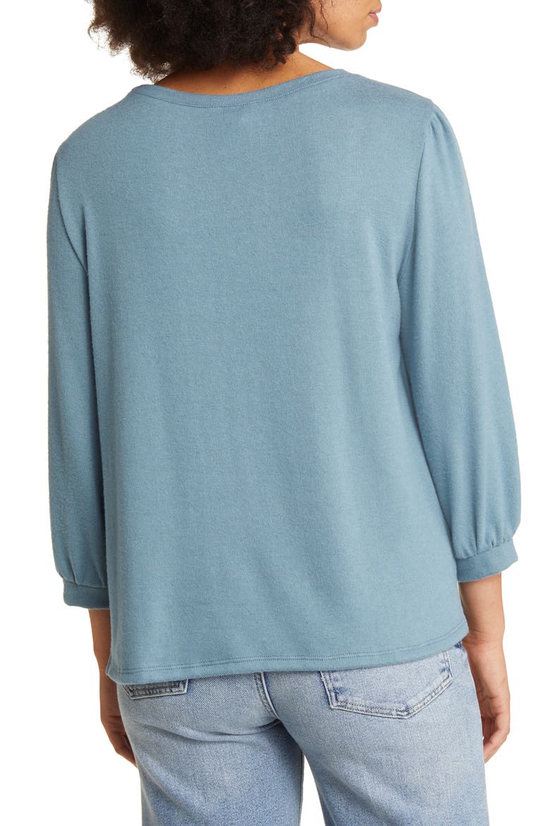 Cozy Knit Top, Alternate, color, BLUE MIRAGE