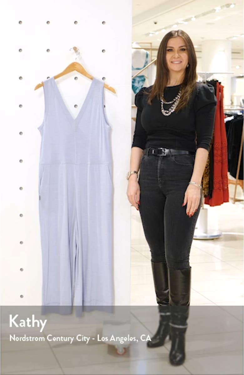Hana Cool-Lite<sup>™</sup> Wide Leg Crop Jumpsuit, sales video thumbnail
