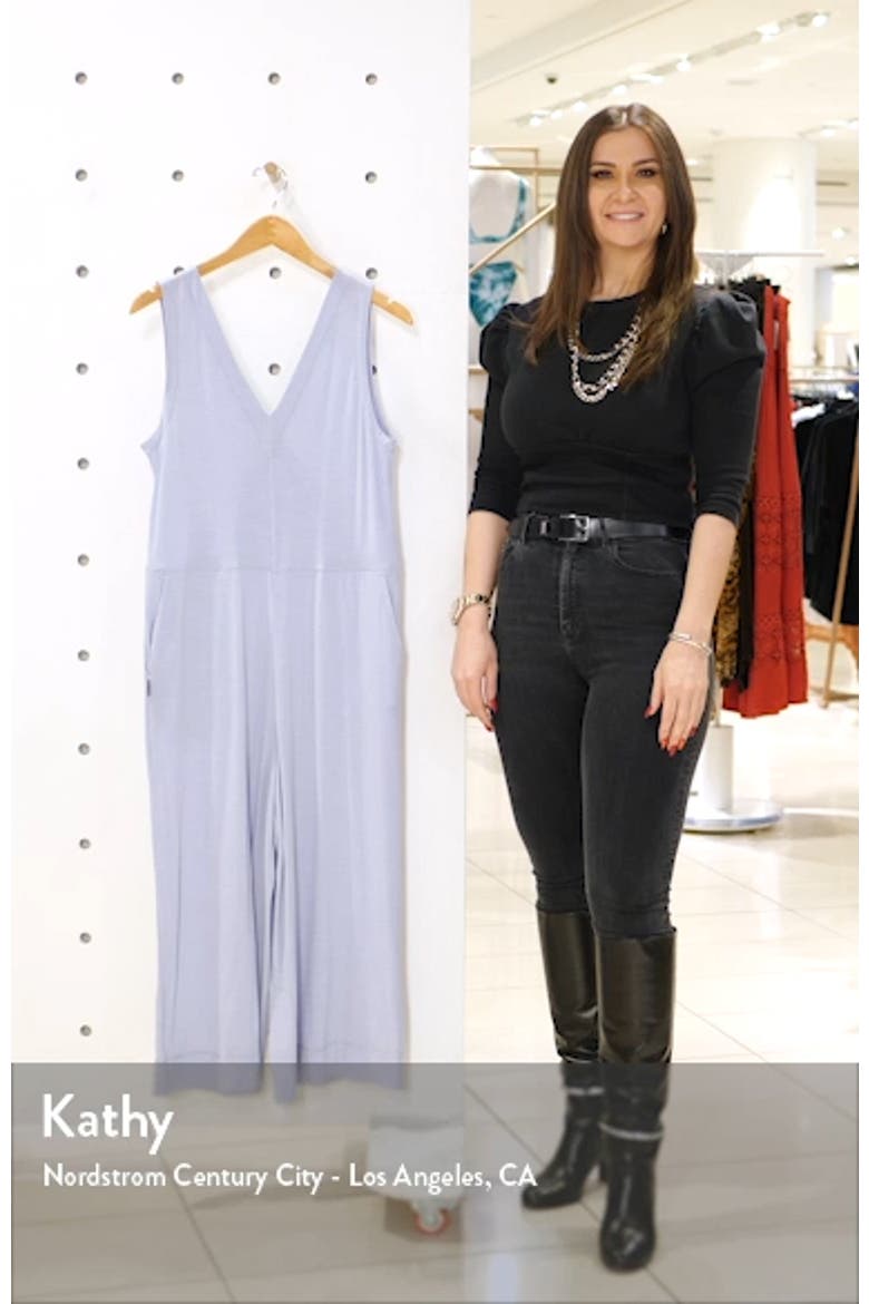 Hana Cool-Lite™ Wide Leg Crop Jumpsuit video