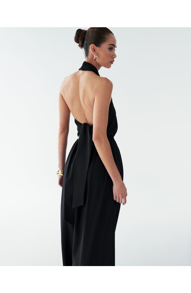 BWLDR Fay Linen Maxi, Alternate, color, Black