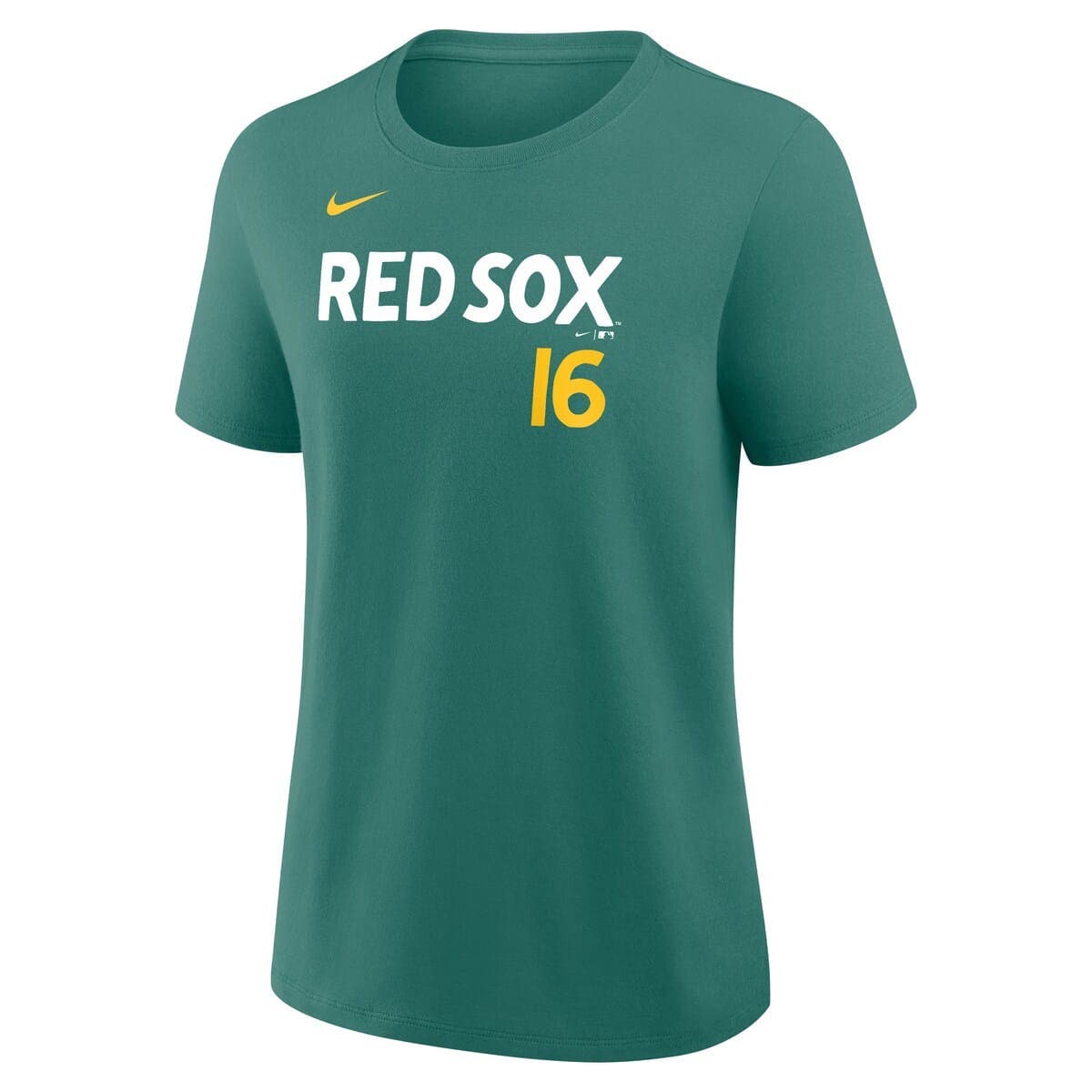Women's Nike Jarren Duran Green Boston Red Sox City Connect Name & Number T-Shirt - image 2