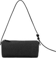 MANGO Studded Faux Leather Shoulder Bag