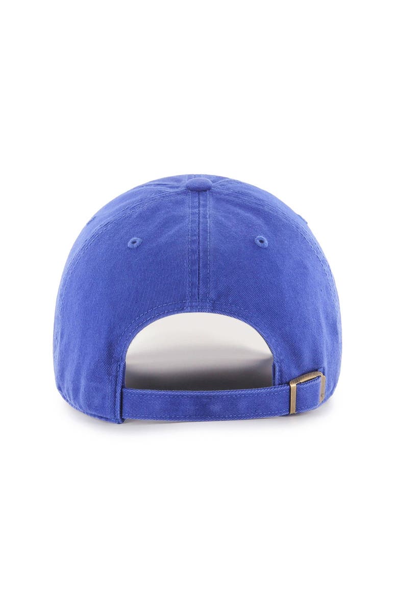 Men's '47 Royal New York Giants American Flag Clean Up Adjustable Hat, Alternate, color, Royal