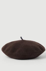 Brunello Cucinelli Wool beret with precious detail
