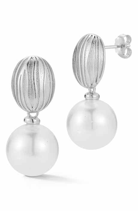 GLAZE JEWELRY Faux Pearl Drop Earrings