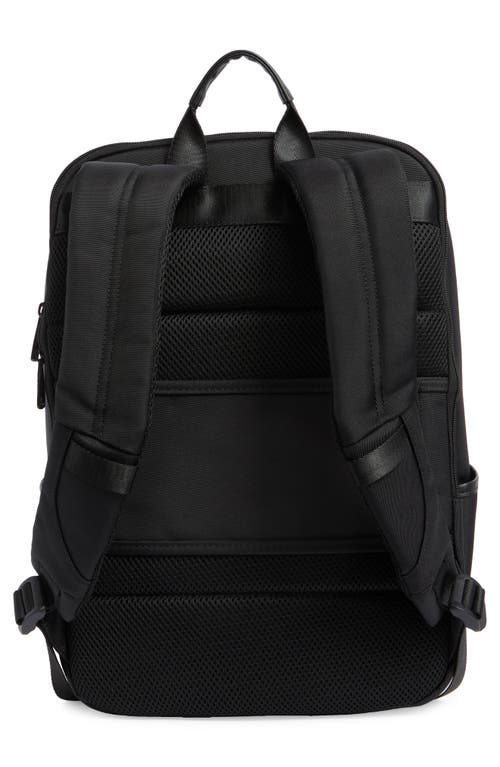 Duchamp Padded Laptop Backpack In Black/black Trim