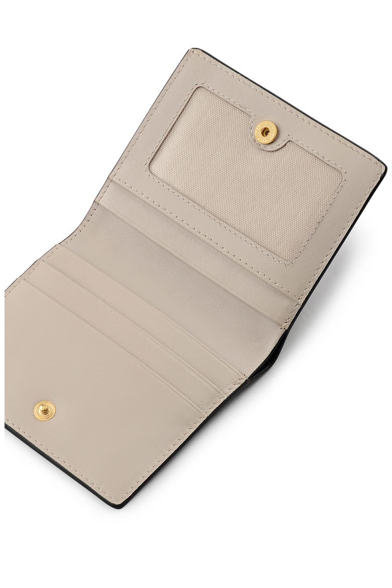 Hadley Lane Small Bifold Card Case, Alternate, color, BLACK
