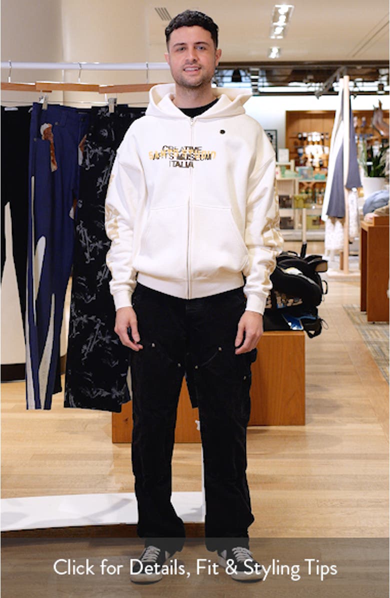 Creative Arts Graphic Zip Hoodie, sales video thumbnail