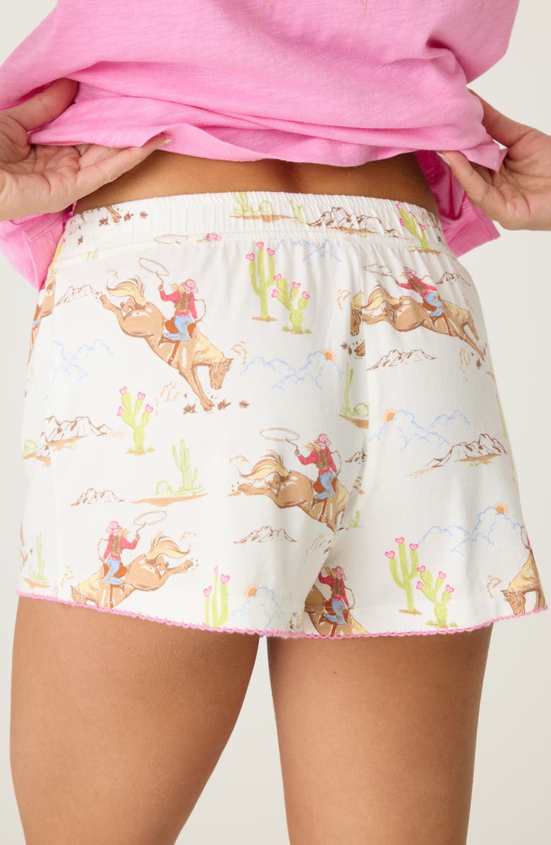 PJ Salvage Playful Print Pajama Shorts, Alternate, color, 