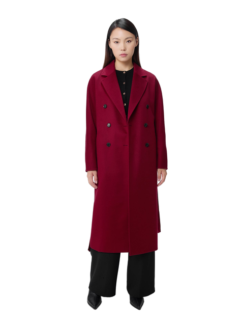 Women's Double-Breasted Cashmere Coat