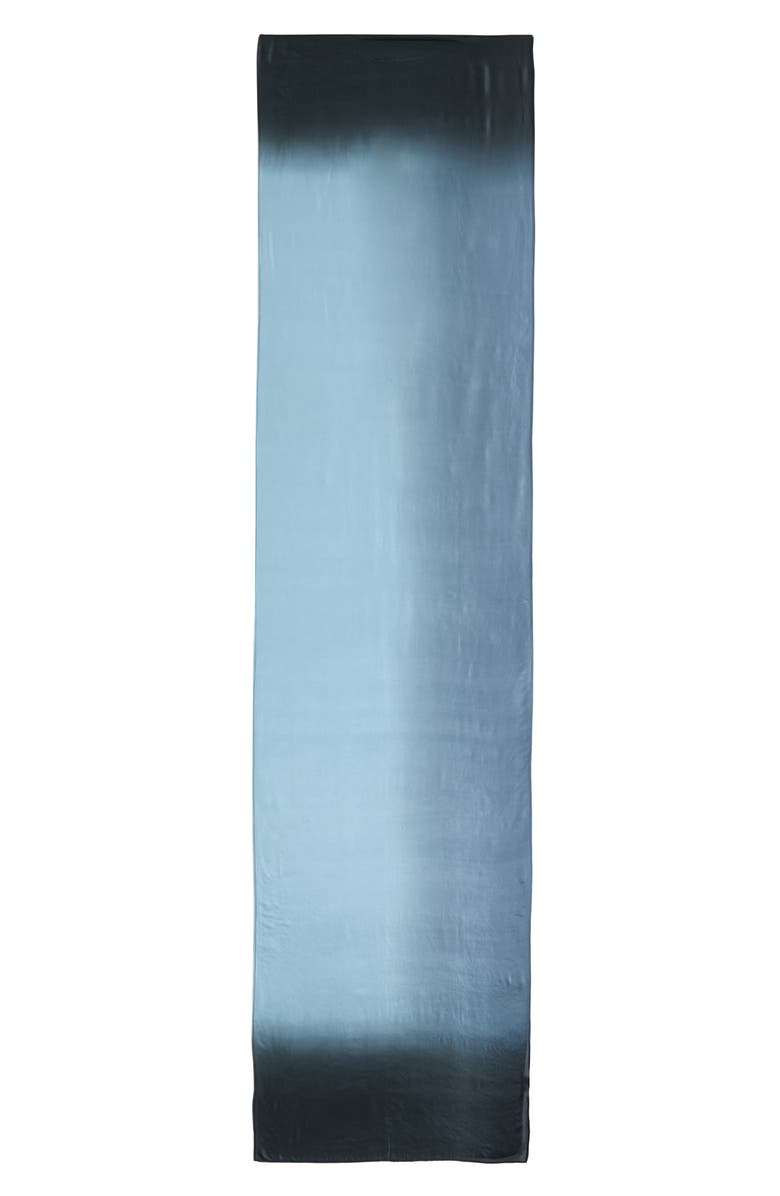 Eileen Fisher Ombré Silk Scarf, Alternate, color, Forest Floor