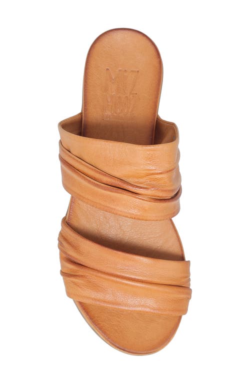Miz Mooz Tevin Slide Sandal In Brandy