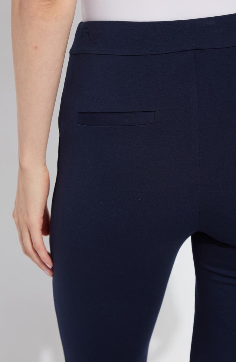 Lysse Chantae Split Ankle Kick Flare Pants, Alternate, color, True Navy